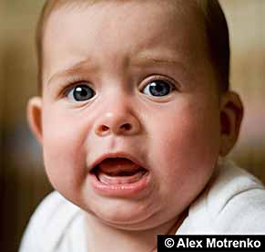 Facial expressions on children